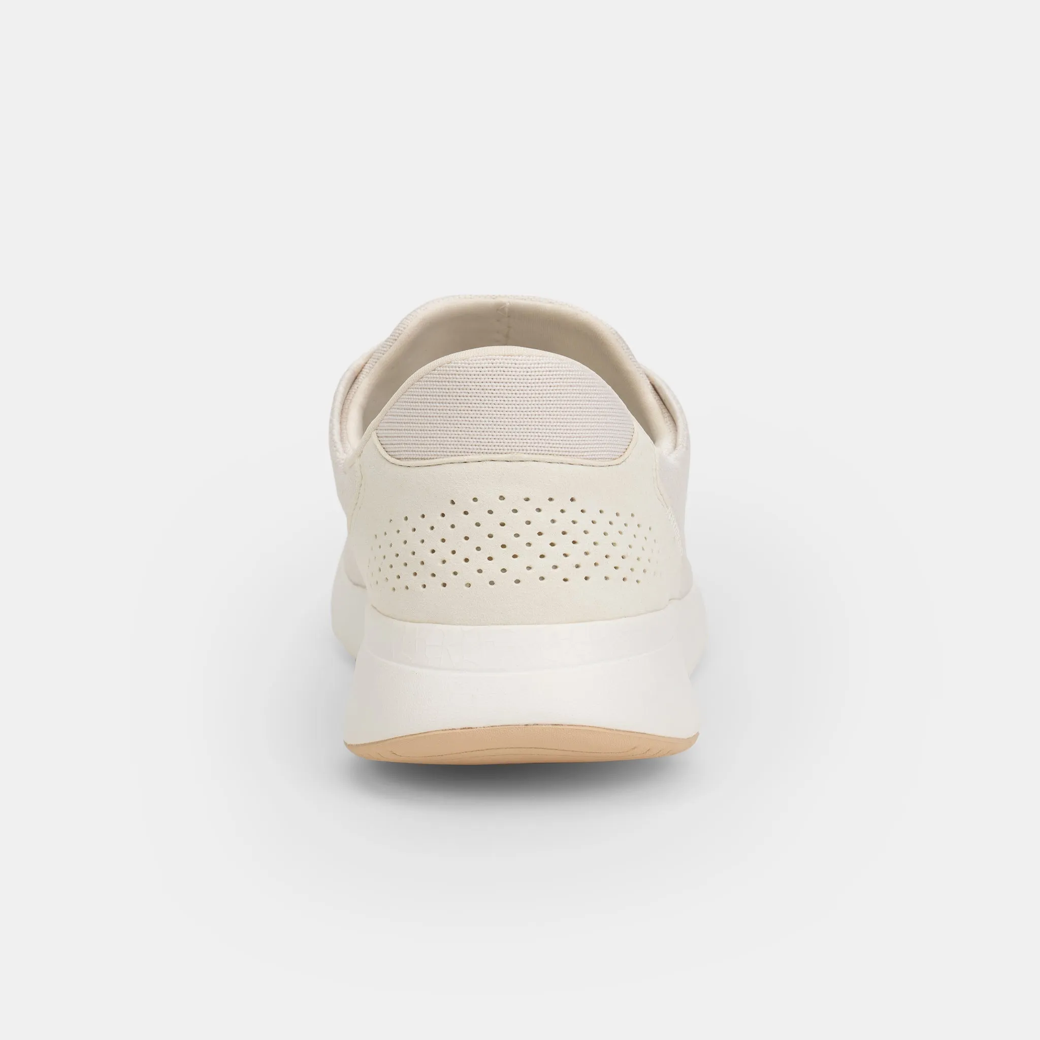 Kizik Lima White Creme Hands Free Slip on Sneaker