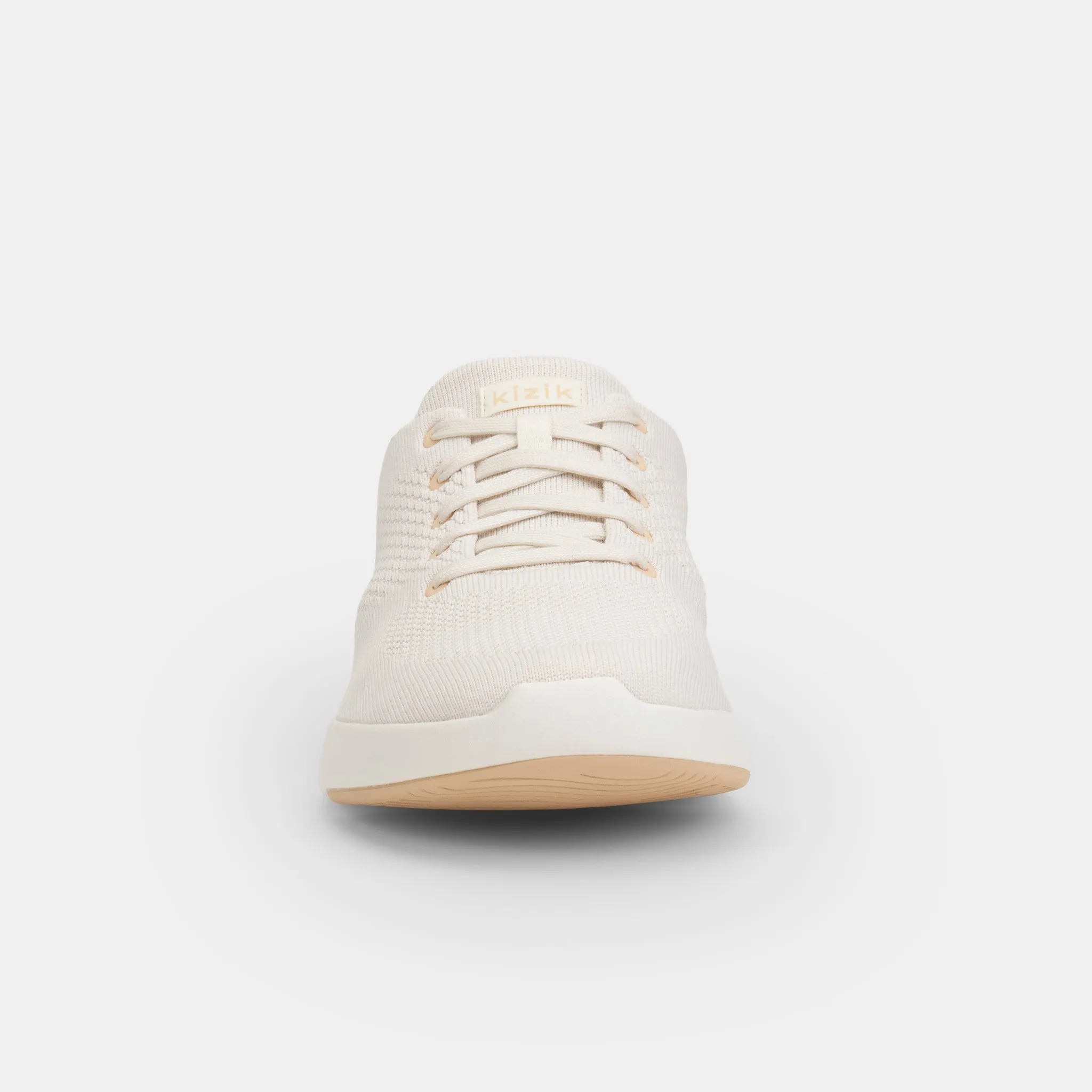 Kizik Lima White Creme Hands Free Slip on Sneaker