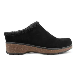 Kolia8 Round Toe Slip-on Casual Heeled Mules