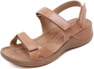 Ladmiple Summer Sandals for Women 2023 Wedge Flip Flops Platform Breathable Open Toe Dressy Comfort Orthopedic Sandals
