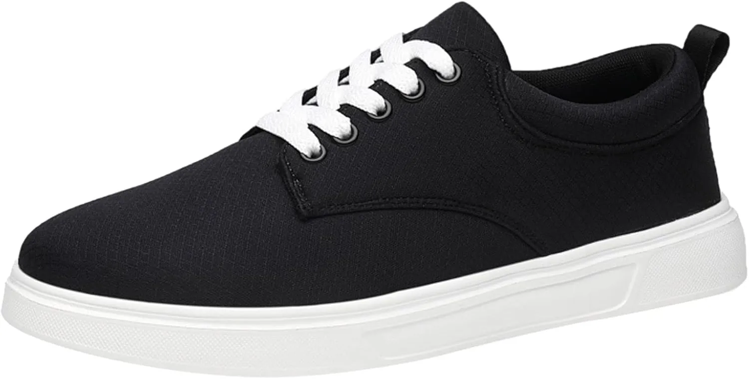Men's Arch Support Insole Shoes Breathable Casual Comfortable Walking Sneaker Hook and Loop Orthopedic Sneakers