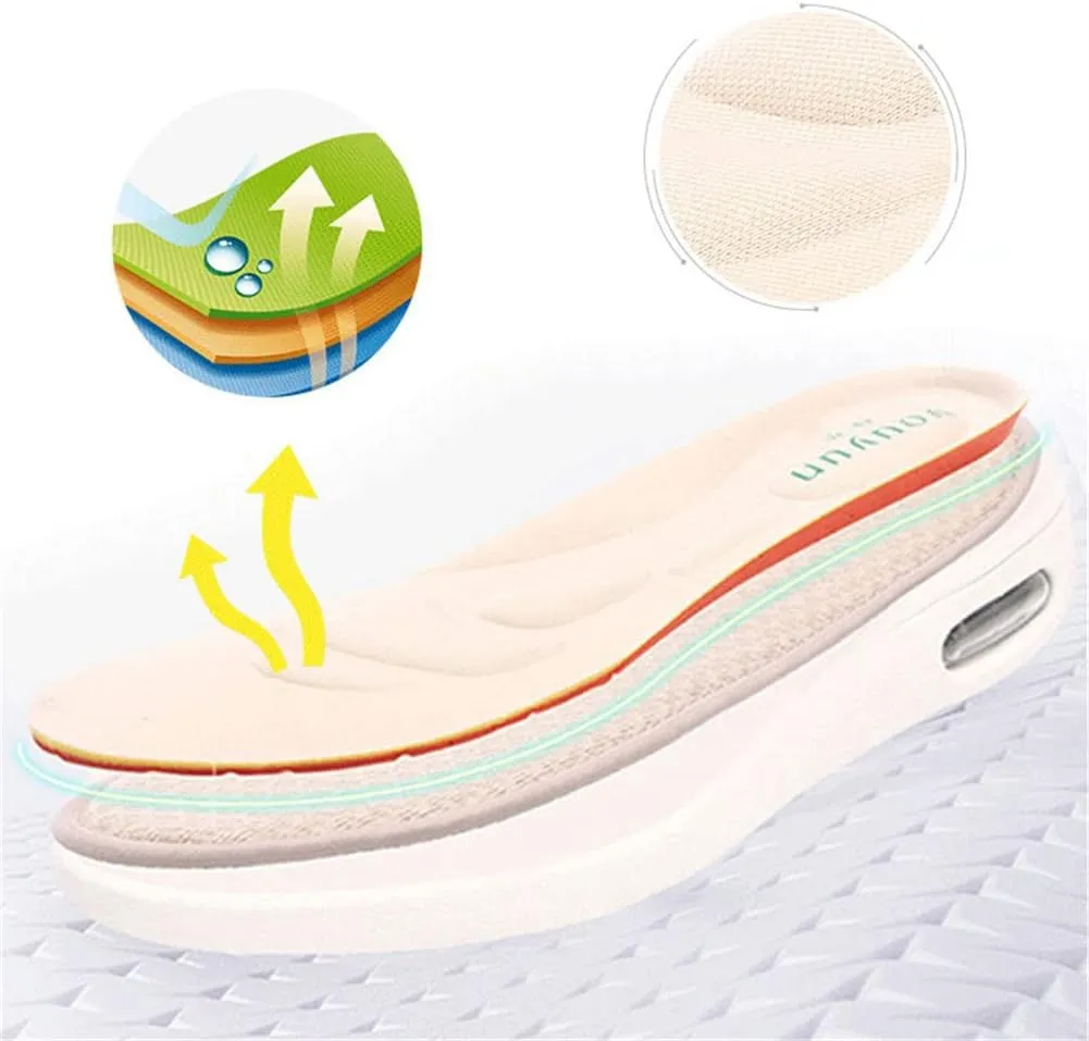 Men's Diabetic Slippers Comfy Memory Foam Orthopedic Shoes Anti-Skid Rubber Sole Memory Foam Wide House Shoes