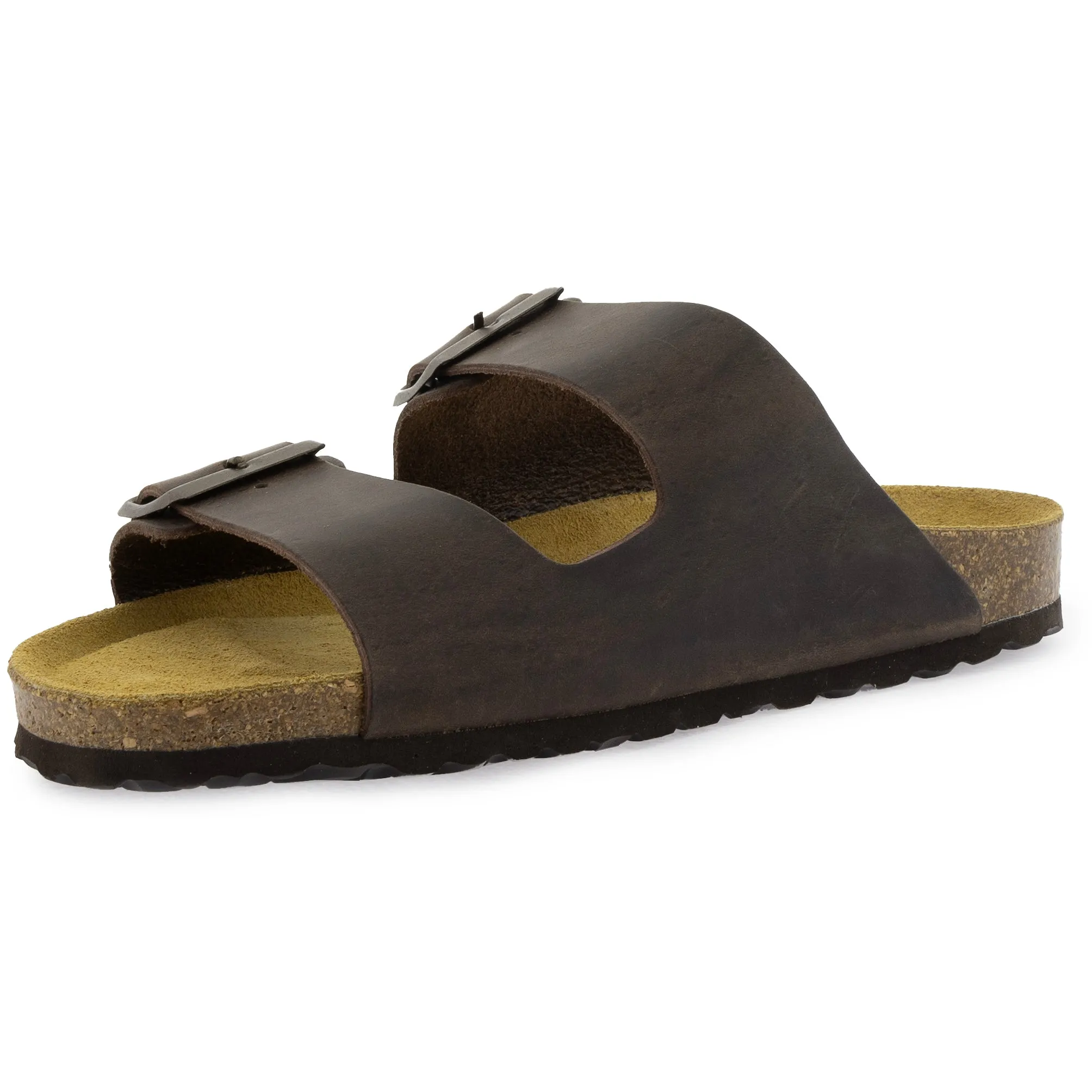 Men's Malaga Sandals - Dark Brown