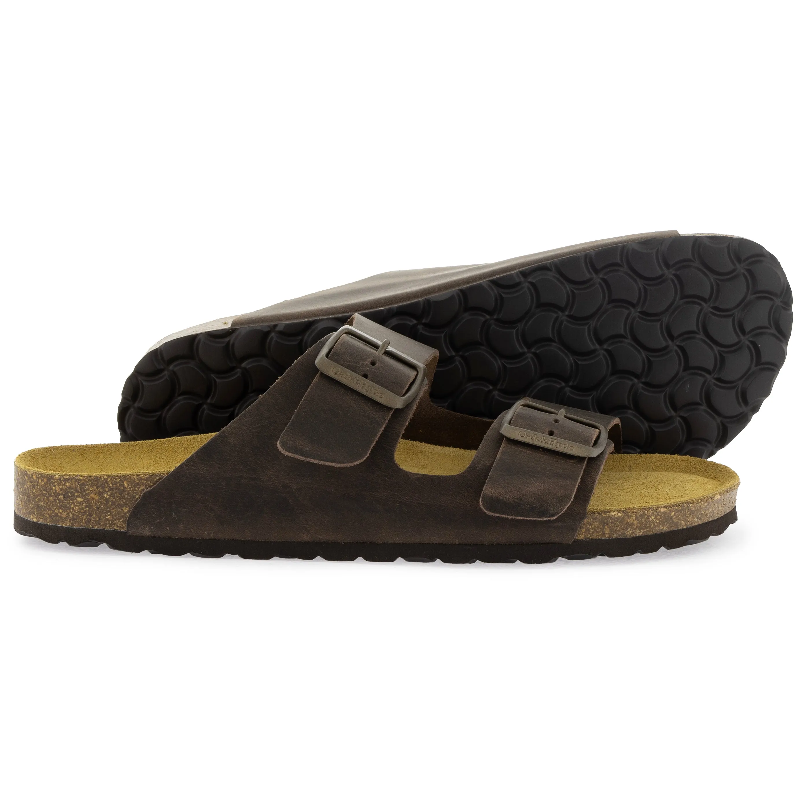 Men's Malaga Sandals - Dark Brown