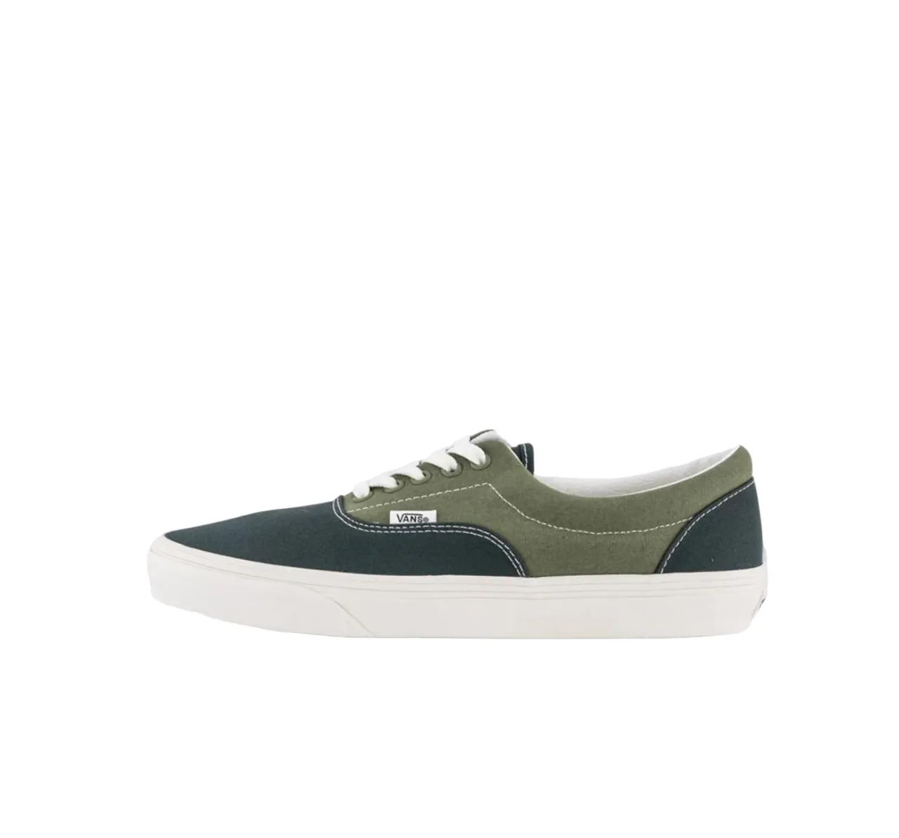 Mens Vans Era Tri-Tone Shoes Green