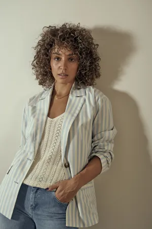 Mos Mosh | Kelby Penni Blazer | Cashmere Blue