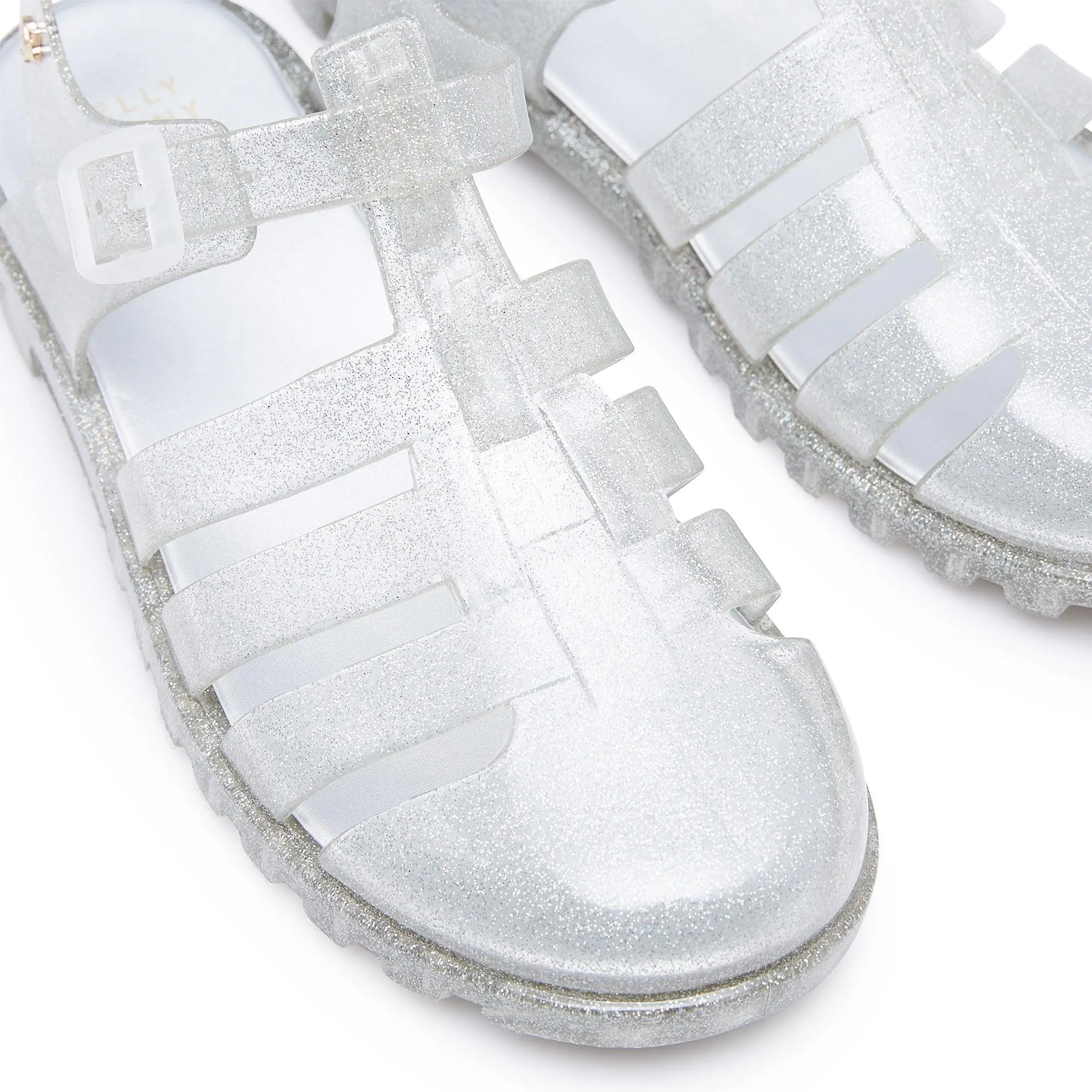 Nasia Plain Glitter Multi 2