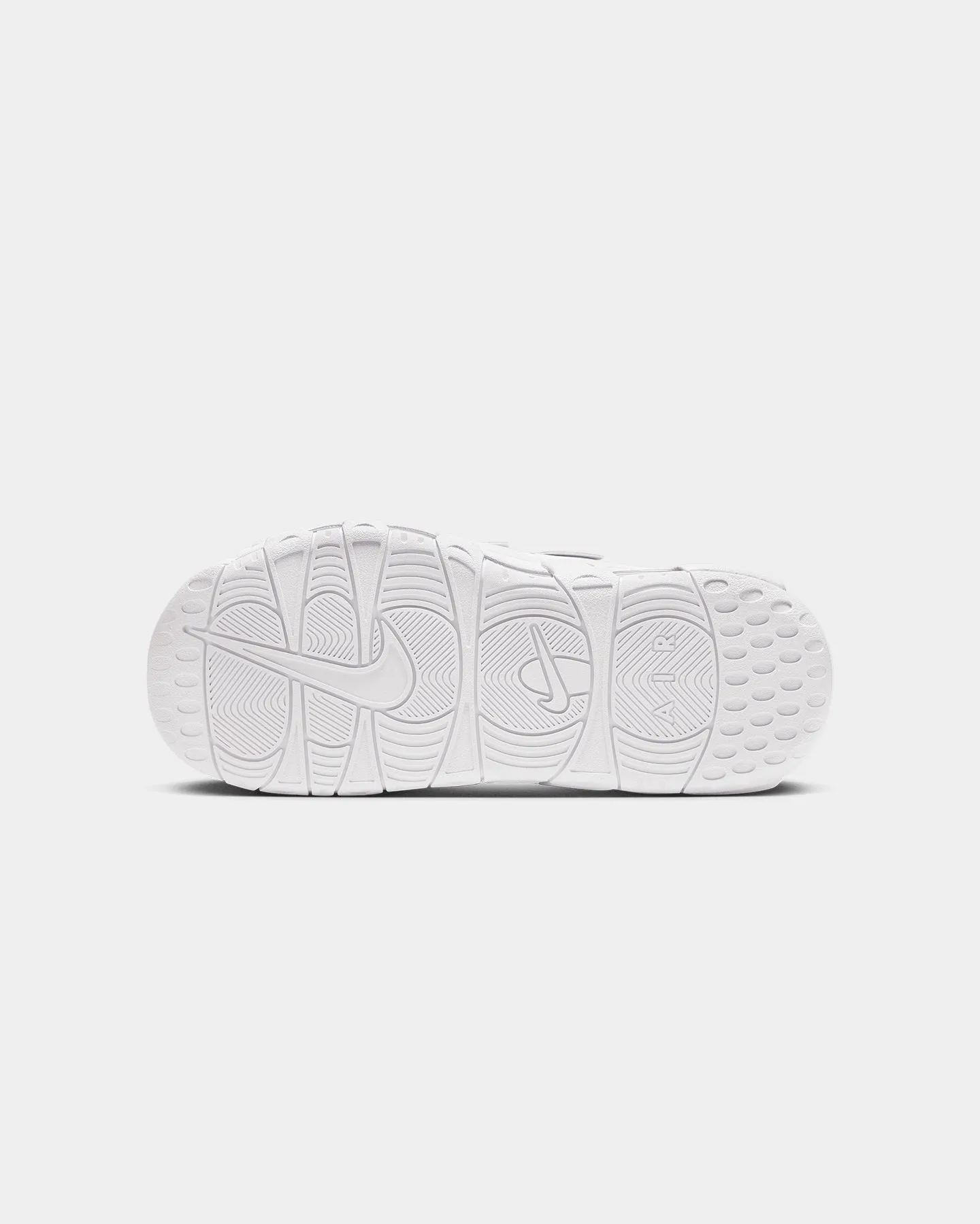 Nike Air More Uptempo Slides White/University Red