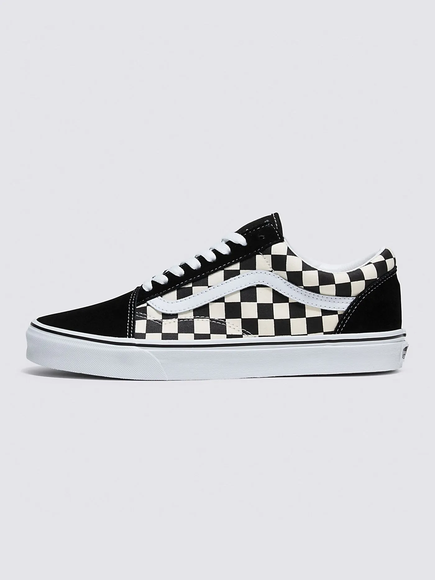 Old Skool Primary Check Black/White Shoes