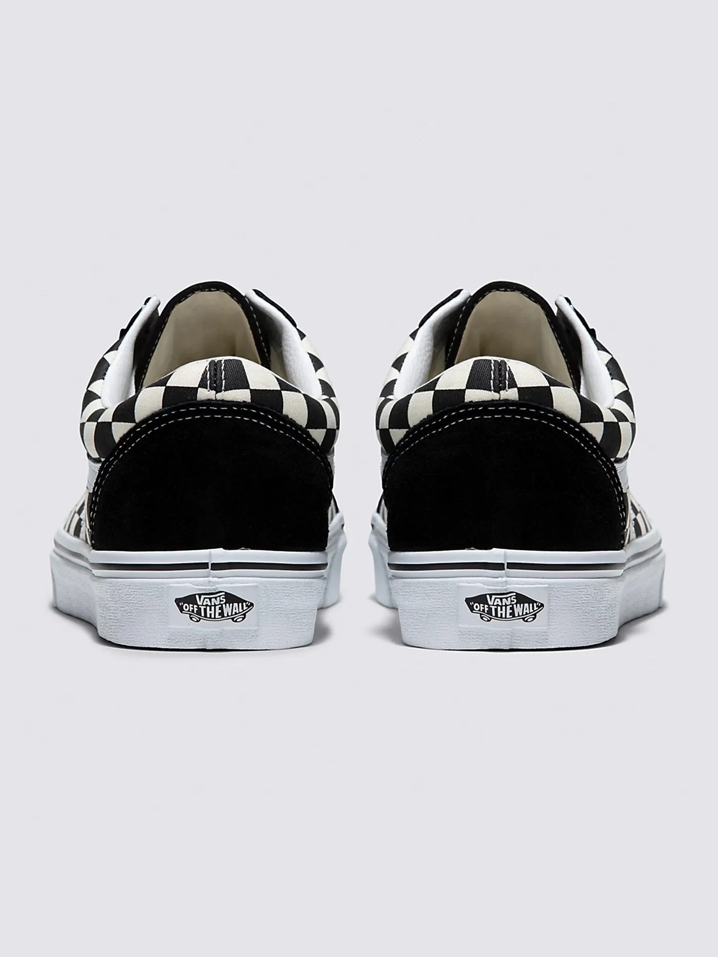 Old Skool Primary Check Black/White Shoes