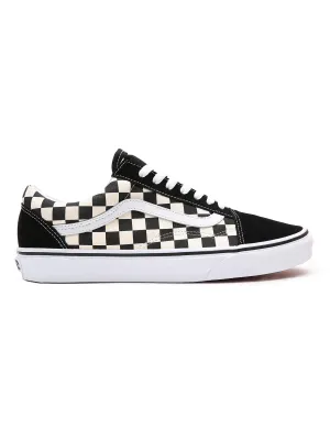 Old Skool Primary Check Black/White Shoes
