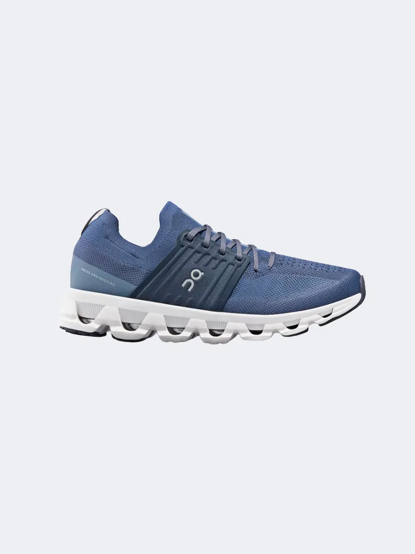On Cloudswift Men Running Shoes Denim/Midnight