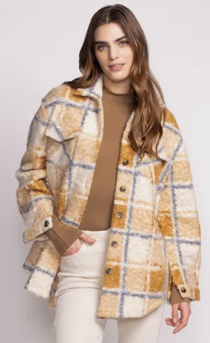 Pink Martini Women's Jade Coat - Light Brown