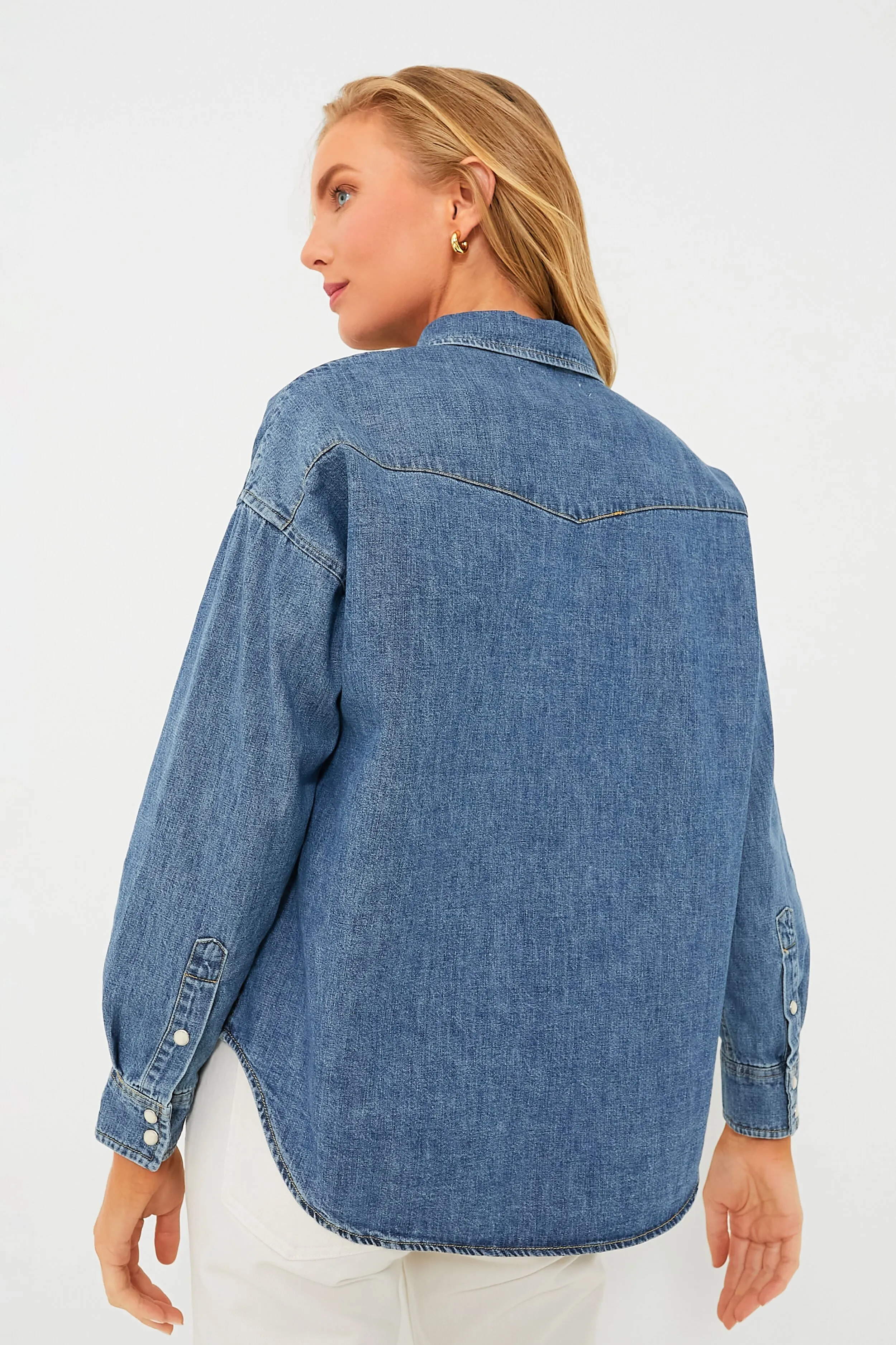 Santa Fe Wash Western Denim Shirt