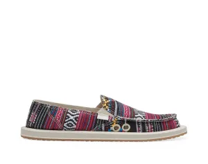Sanuk Donna Geo Shoe-Black Multi