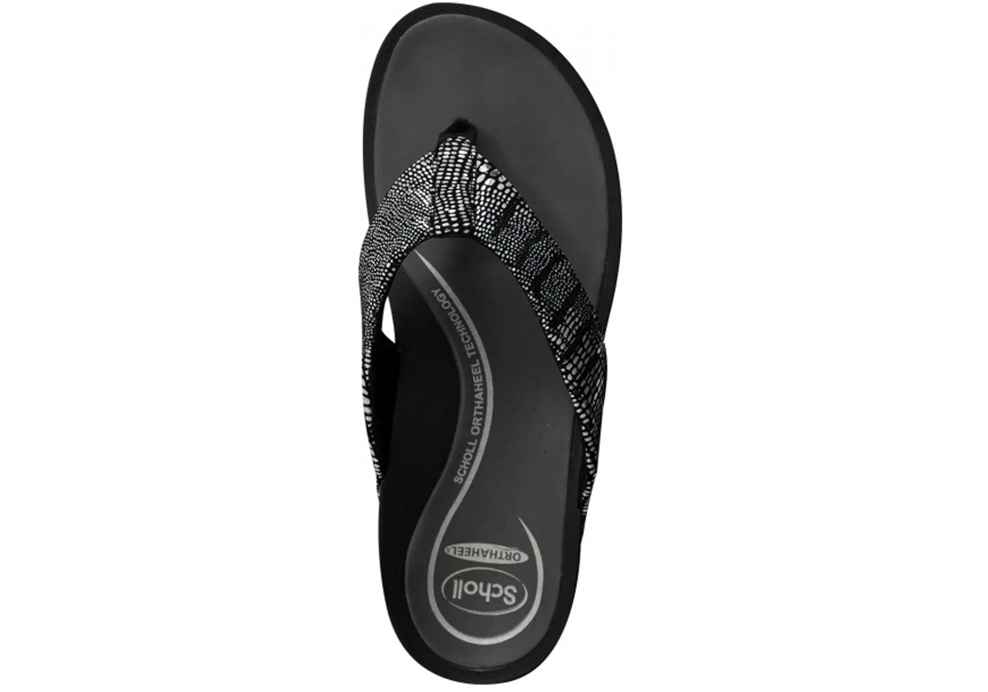 Scholl Orthaheel Treasure Womens Comfort Supportive Thongs Flip Flops
