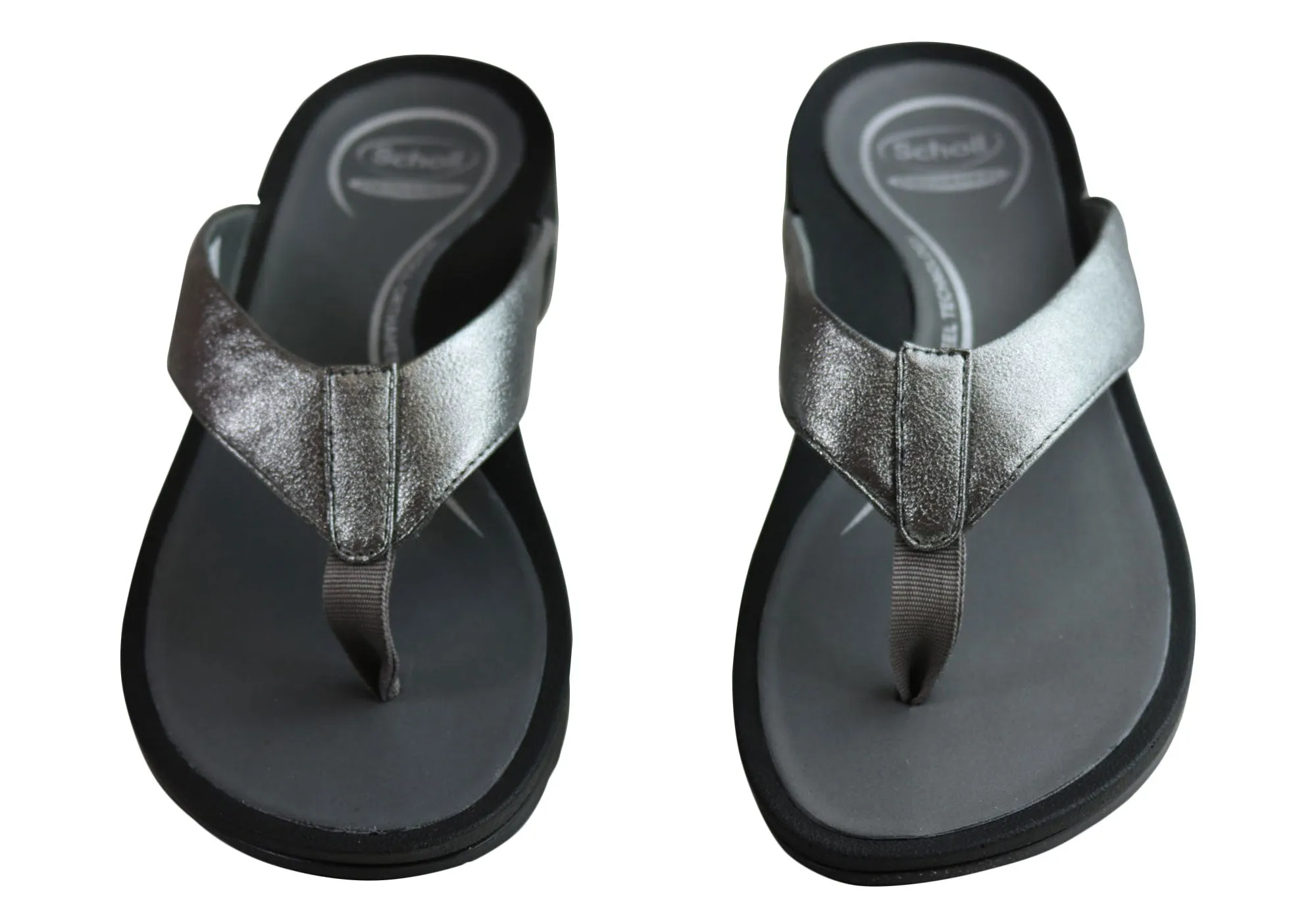 Scholl Orthaheel Treasure Womens Comfort Supportive Thongs Flip Flops
