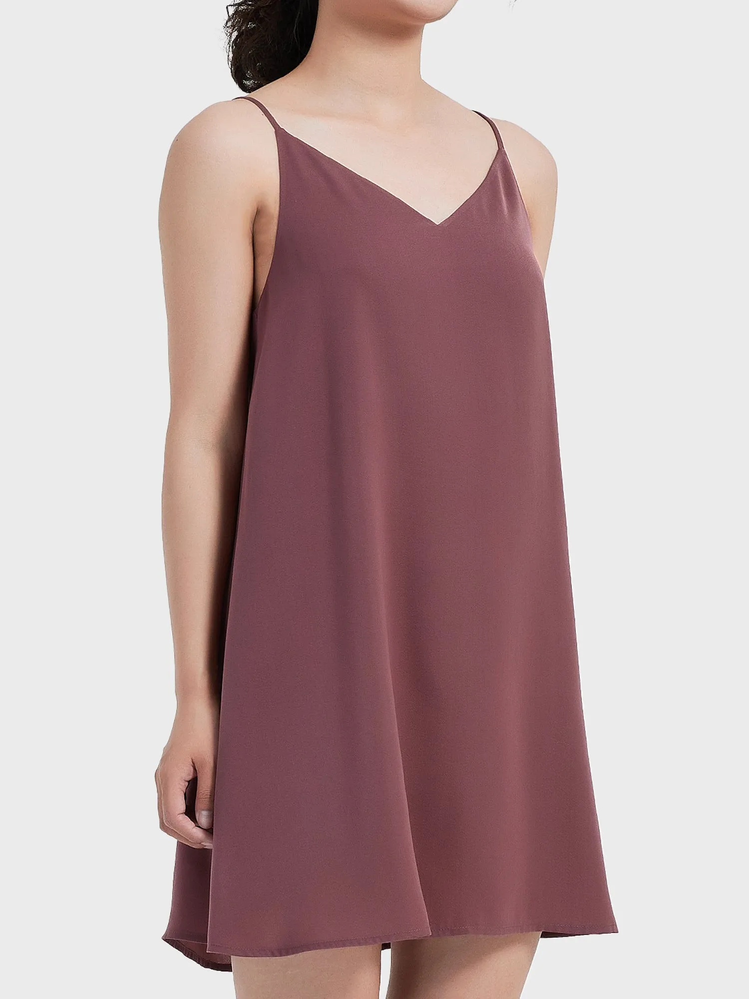 Serena Mini Slip Dress | Muted