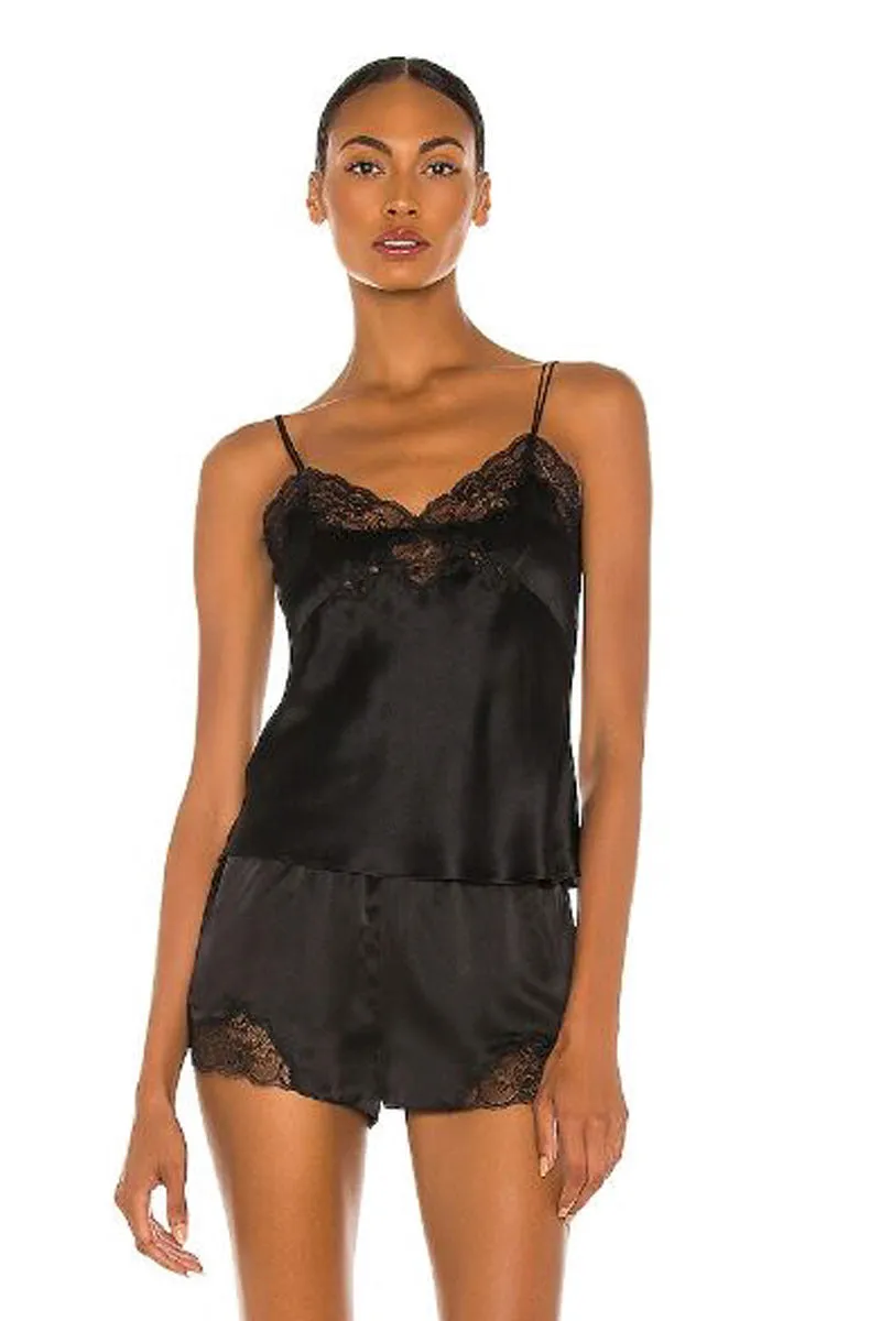 Silk Charmeuse Tap Shorts