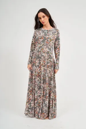 SLANT MAXI DRESS