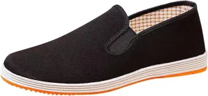 Slip on Walking Shoes for Men Comfortable Loafers Memory Foam Breathable Fashion Sneakers Non Slip Arch Support Cushioning Training Gym Shoes Wide Width