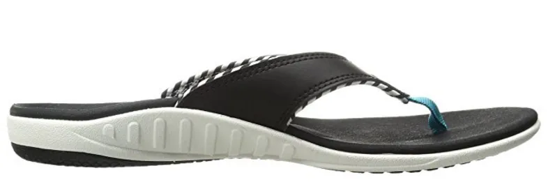 Spenco Women's Yumi Candy Stripe Flip Flop