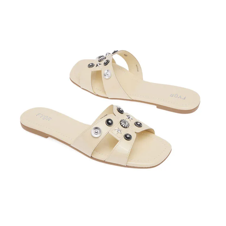 Studded Flat Sandal BDV 098