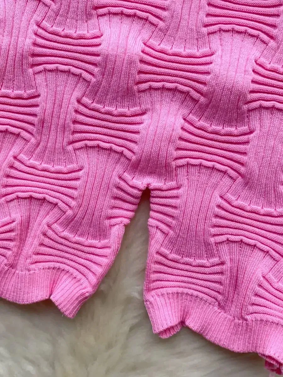 Suspender Knitted Jumpsuit