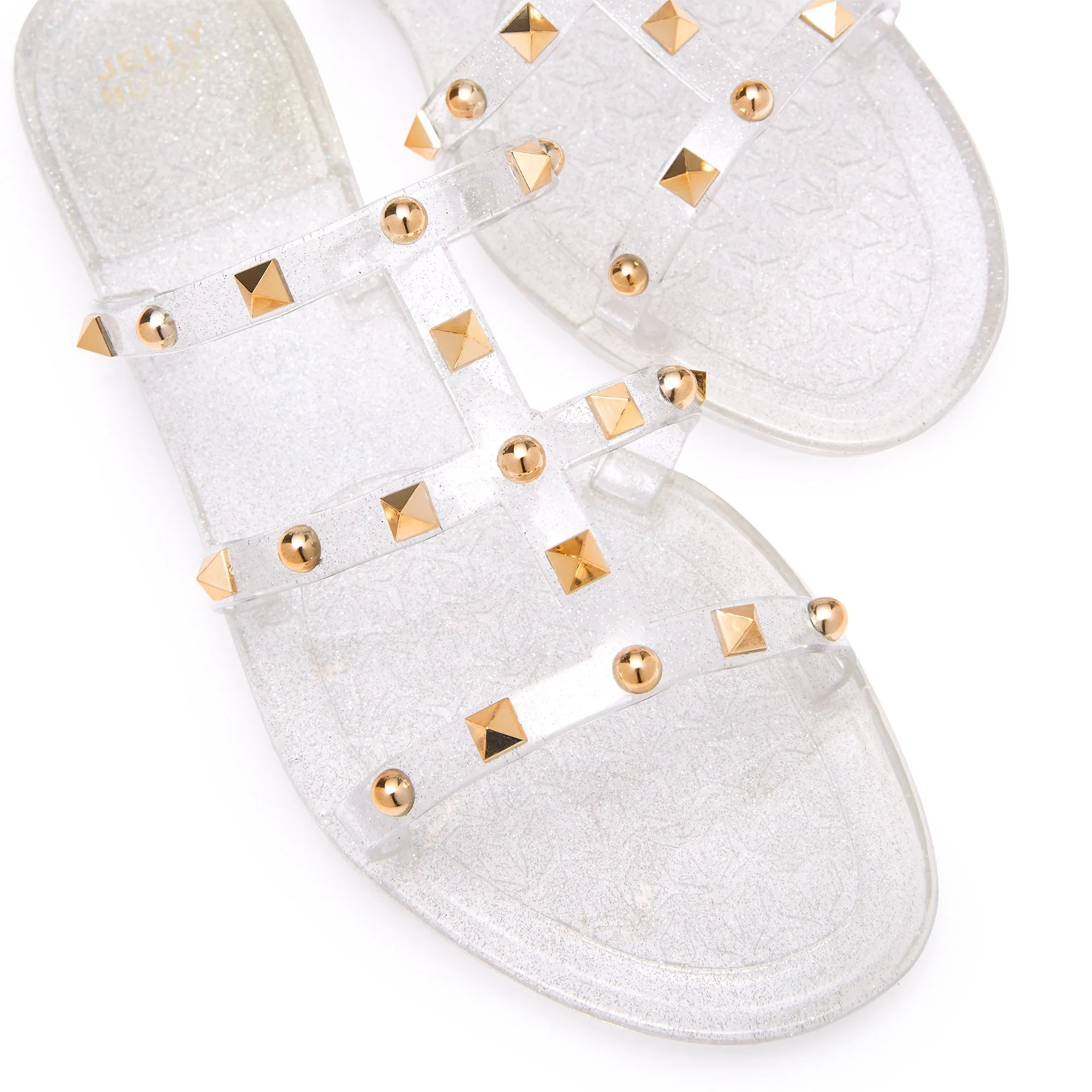 Tres Flat Sandals Glitter Multi 2