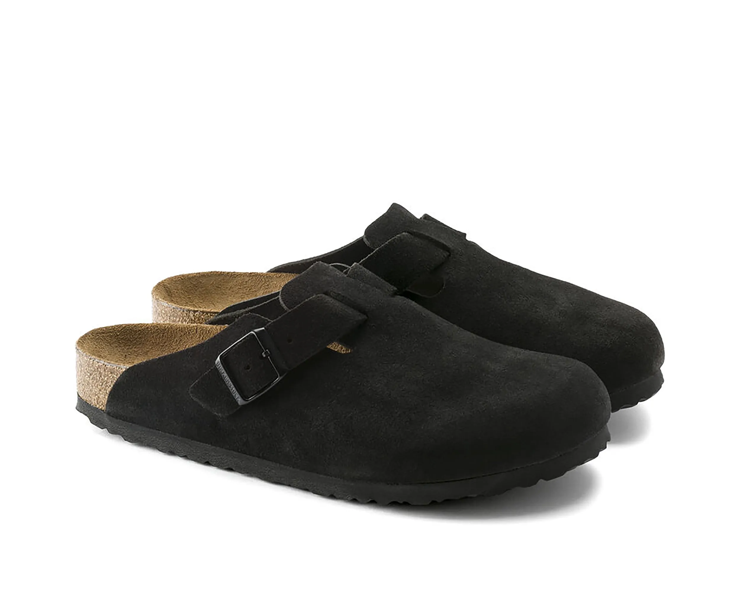 Unisex Boston Soft Footbed Suede Leather (Wide)