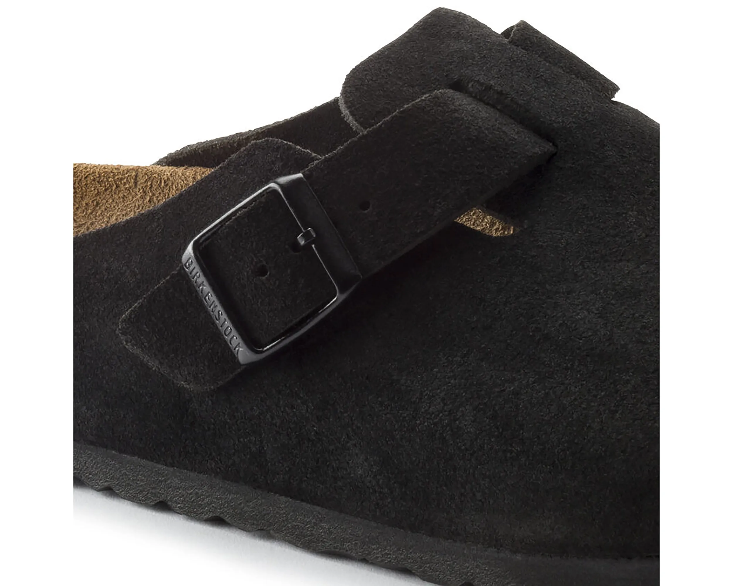 Unisex Boston Soft Footbed Suede Leather (Wide)