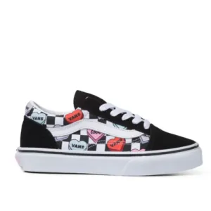 Vans Old Skool Candy Hearts Black/True White