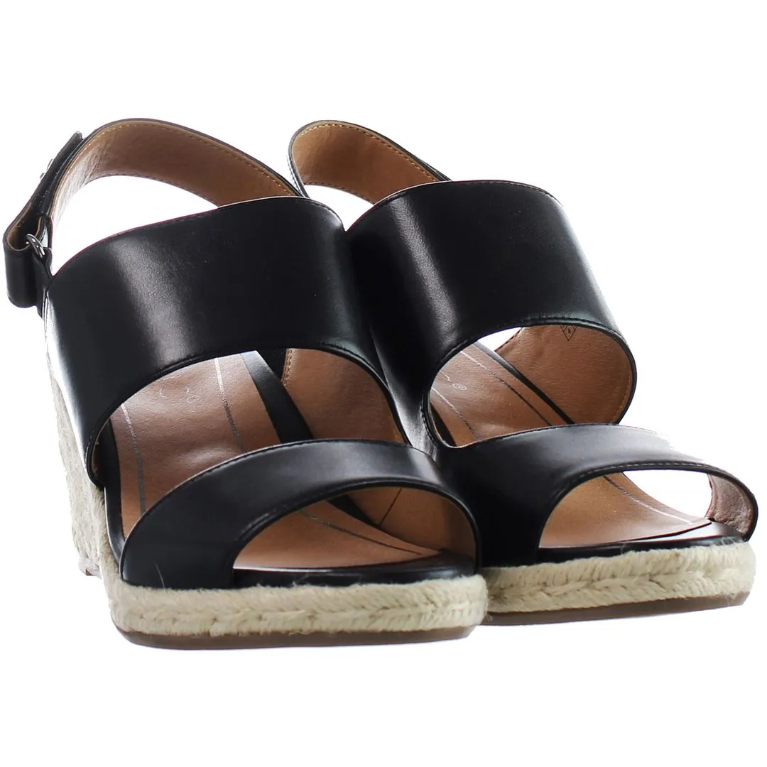 Vionic Brooke Womens Black Wedges