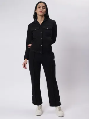 Winter Luxe Snap-Button Fleece Co-ord Set