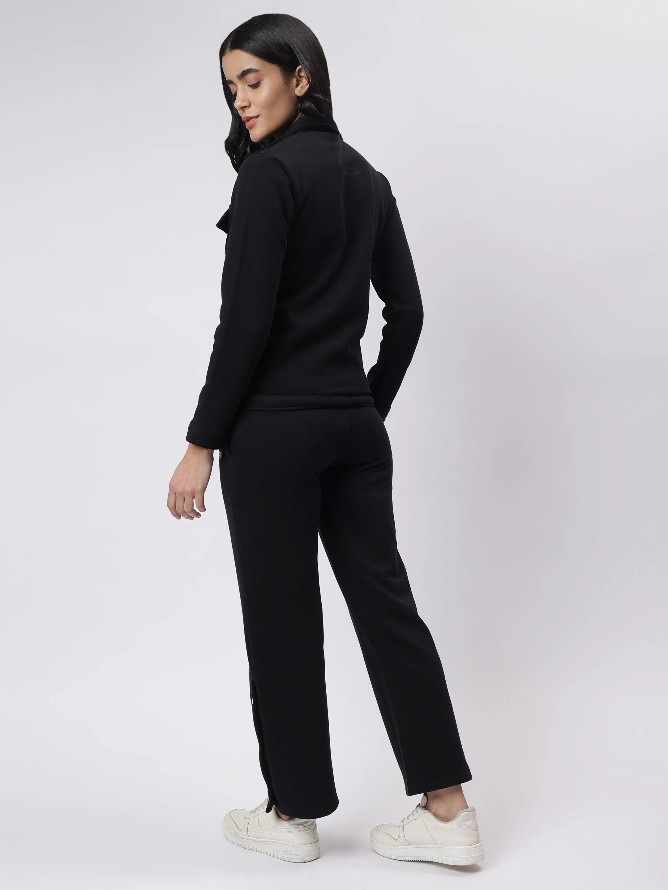 Winter Luxe Snap-Button Fleece Co-ord Set