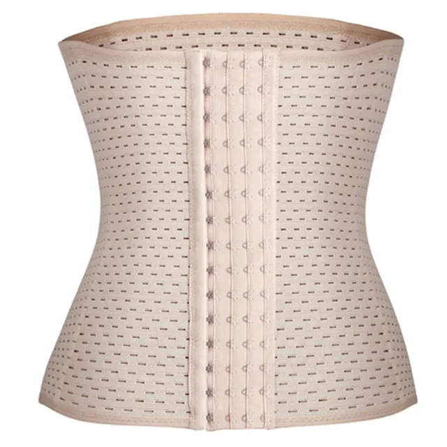 Women Waist Trainer Corset High 28 CM Tummy Control With 4 Hooks