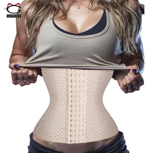 Women Waist Trainer Corset High 28 CM Tummy Control With 4 Hooks