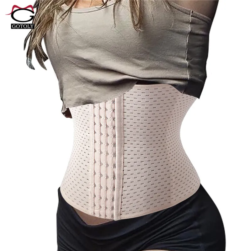 Women Waist Trainer Corset High 28 CM Tummy Control With 4 Hooks