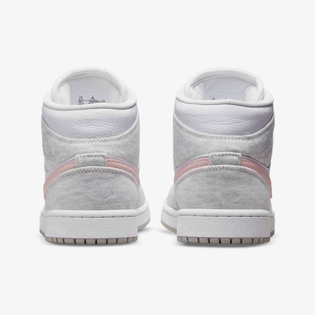 Women's Air Jordan 1 Mid SE "Light Iron Ore" (Grey/Atmosphere Pink)(DN4045-001)