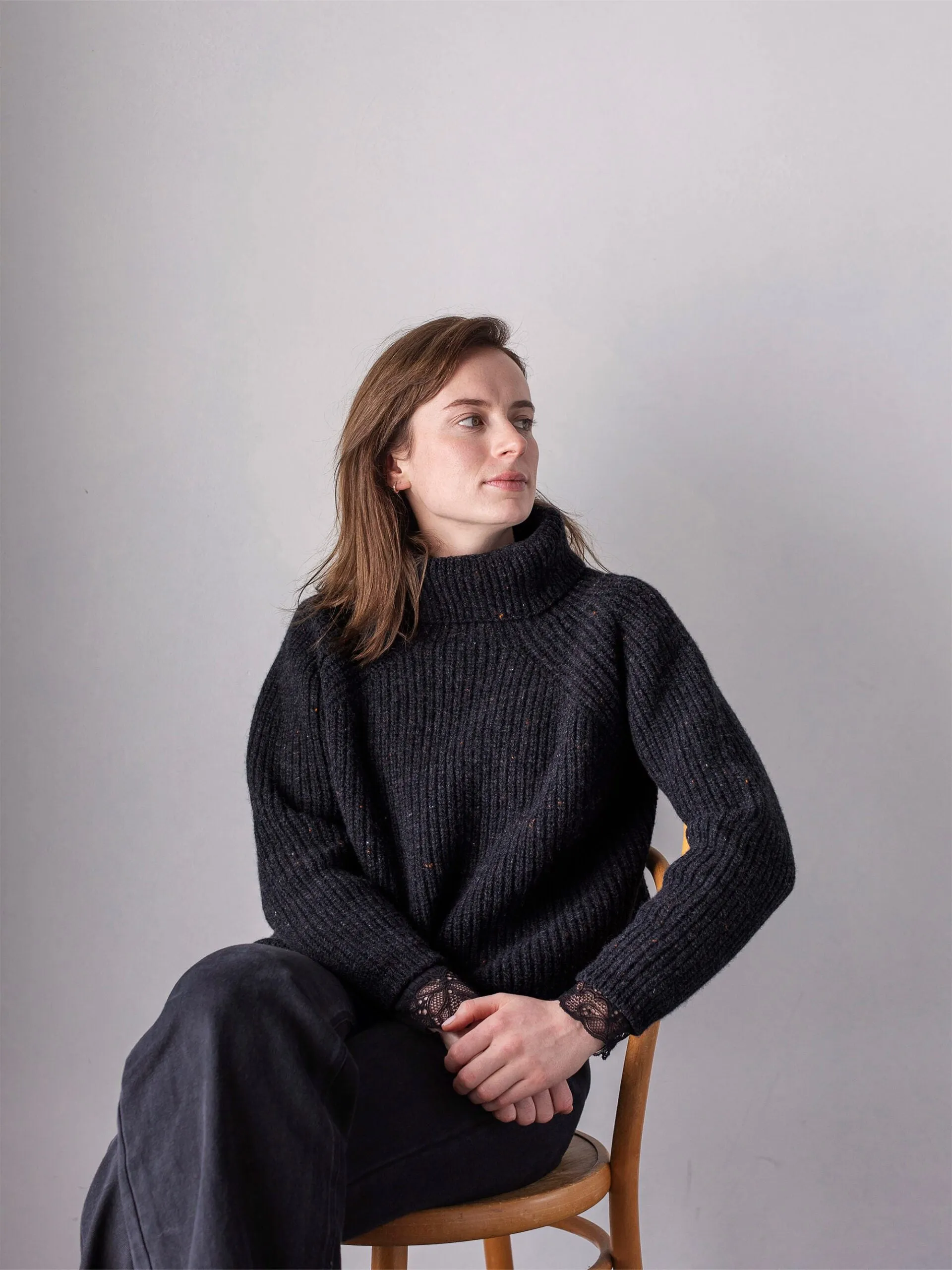 Women's Cropped Cashmere Boatbuilder