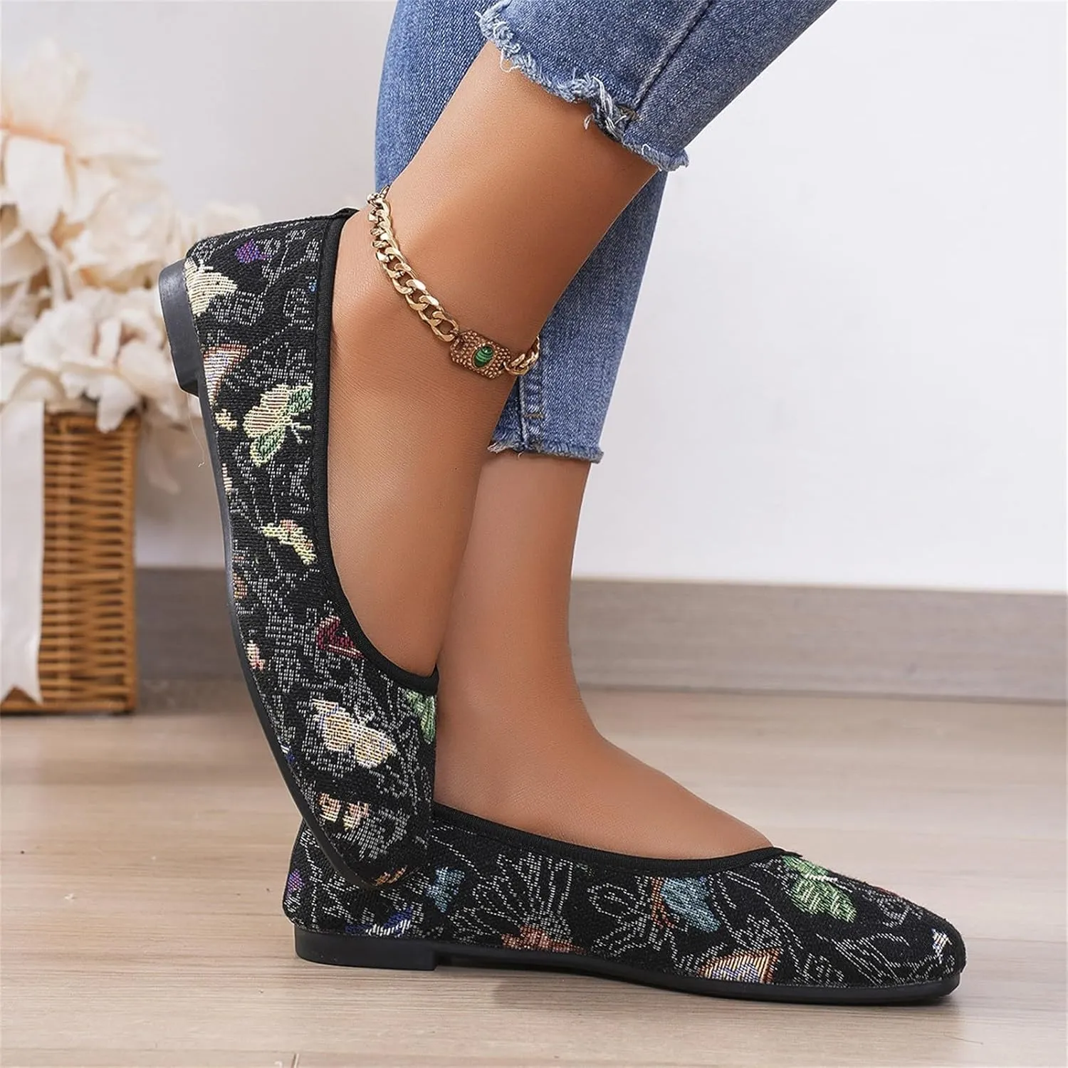 Women's Soft Orthopedic Shoes Breathable Woven Go Walking Slip On Foam Shoes Arch Support Hands Vegan Casual Shoes Men
