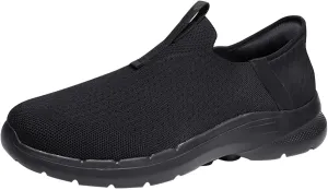 Womens Tennis Shoes Jogging Casual Black Shoes Fashion Sneakers Running Sneakers Comfortable Memory Foam Waterproof Tennis Shoe Casual Loafers
