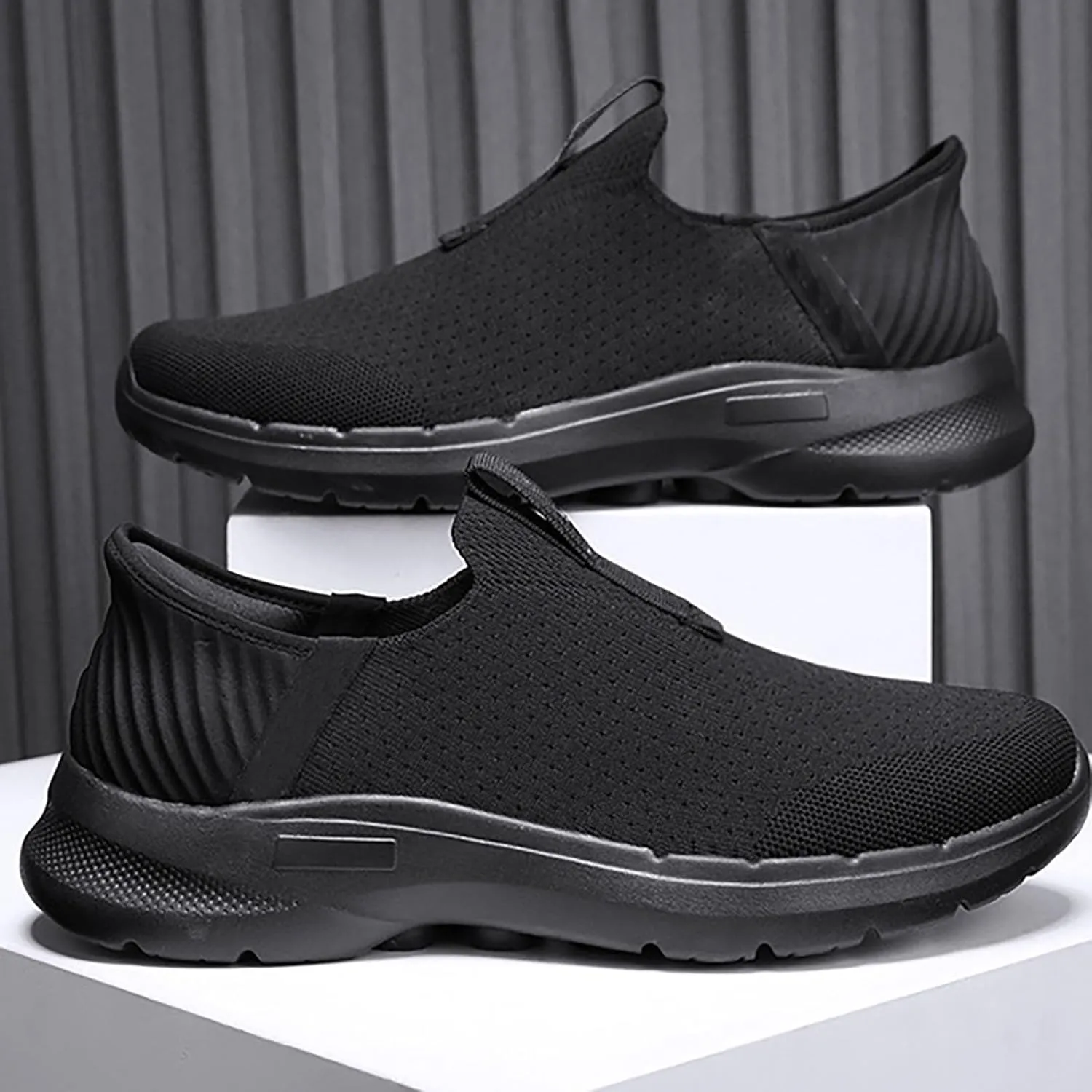 Womens Tennis Shoes Jogging Casual Black Shoes Fashion Sneakers Running Sneakers Comfortable Memory Foam Waterproof Tennis Shoe Casual Loafers