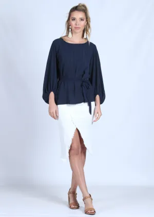 WW0017-5SS Balloon Sleeve Top (Pack)